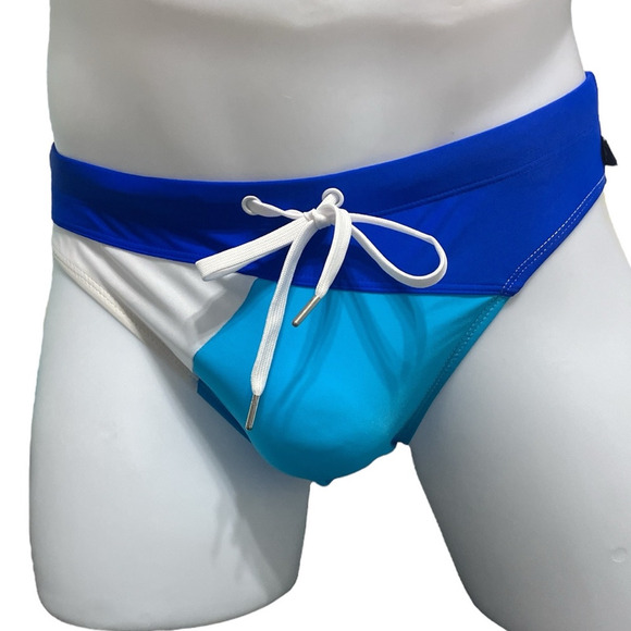 Andrew Christian Rio Bikini Blue Aqua Medium - Picture 1 of 10